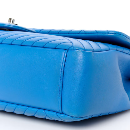 Chanel Lambskin Large CC Crossing Flap Blue 11 of 11