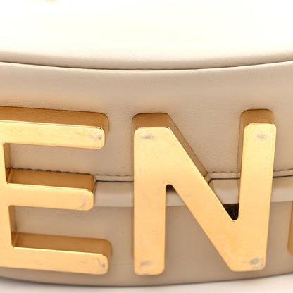 Fendi Vitello Grace Matte Small Fendigraphy Hobo Bag Nuvola 11 of 11