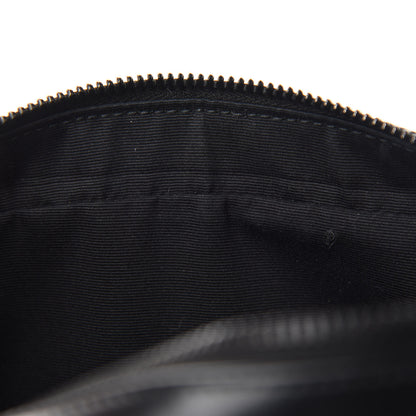 Saint Laurent Calfskin Matelasse Monogram Lou Camera Bag Black 10 of 11