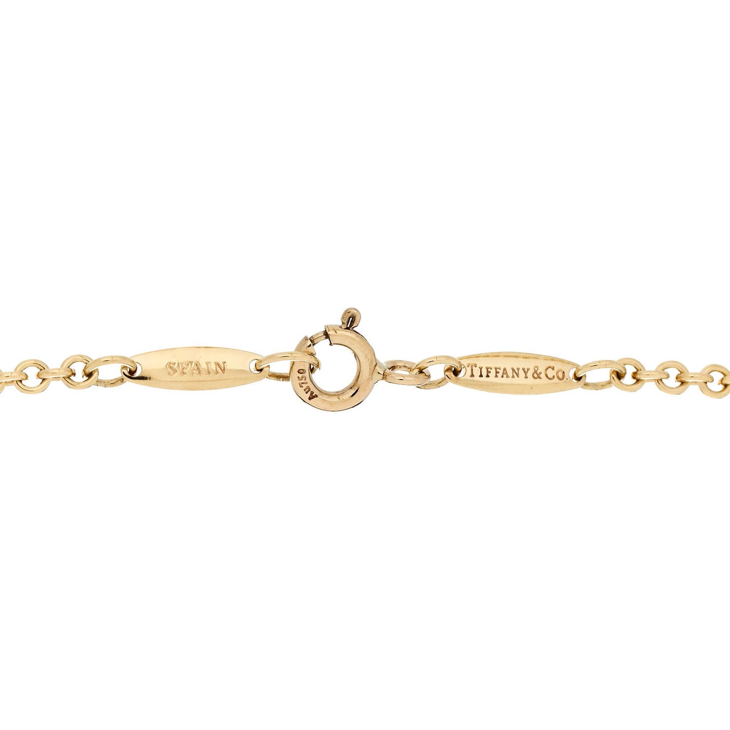 18K Yellow Gold Elsa Peretti Open Heart Bracelet