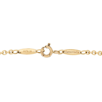 Tiffany 18K Yellow Gold Elsa Peretti Open Heart Bracelet 3 of 5