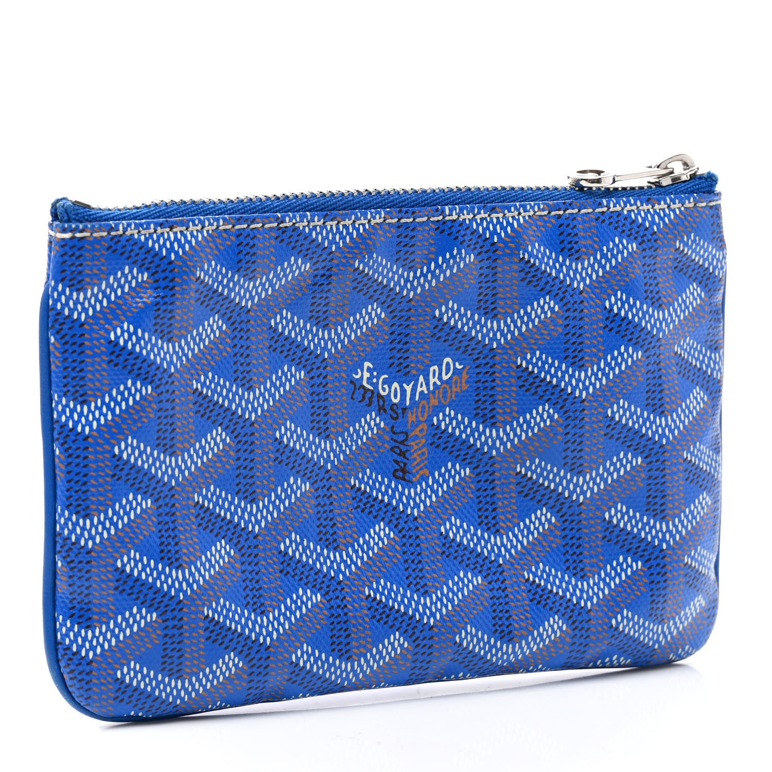 Goyard Goyardine Mini Senat Pochette Sky Blue 3 of 9