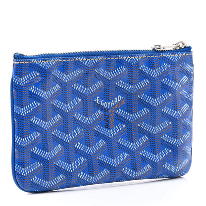 Goyard Goyardine Mini Senat Pochette Sky Blue 3 of 9