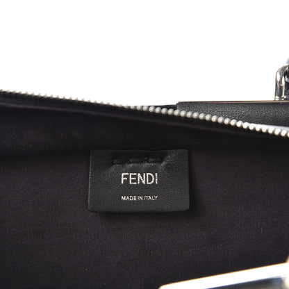 Fendi Vitello Dolce Petite 3jours Tote Black 7 of 9