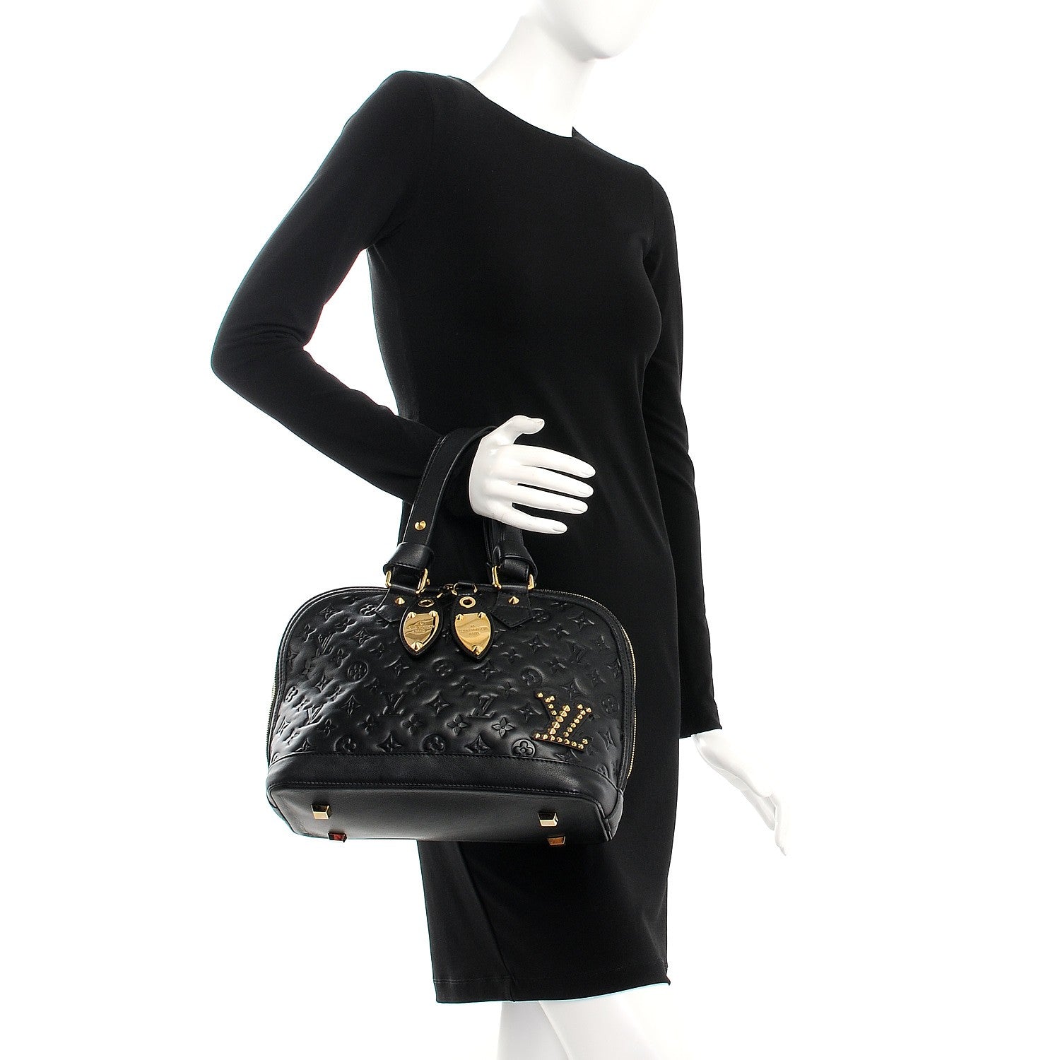 Louis Vuitton Monogram Double Jeu Neo Alma Black 3 of 8