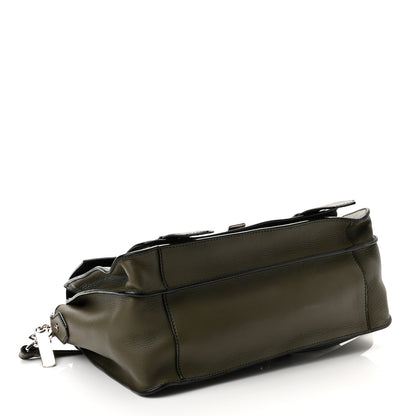 Proenza Schouler Grained Calfskin Medium PS1 Plus Satchel Cypress 4 of 10