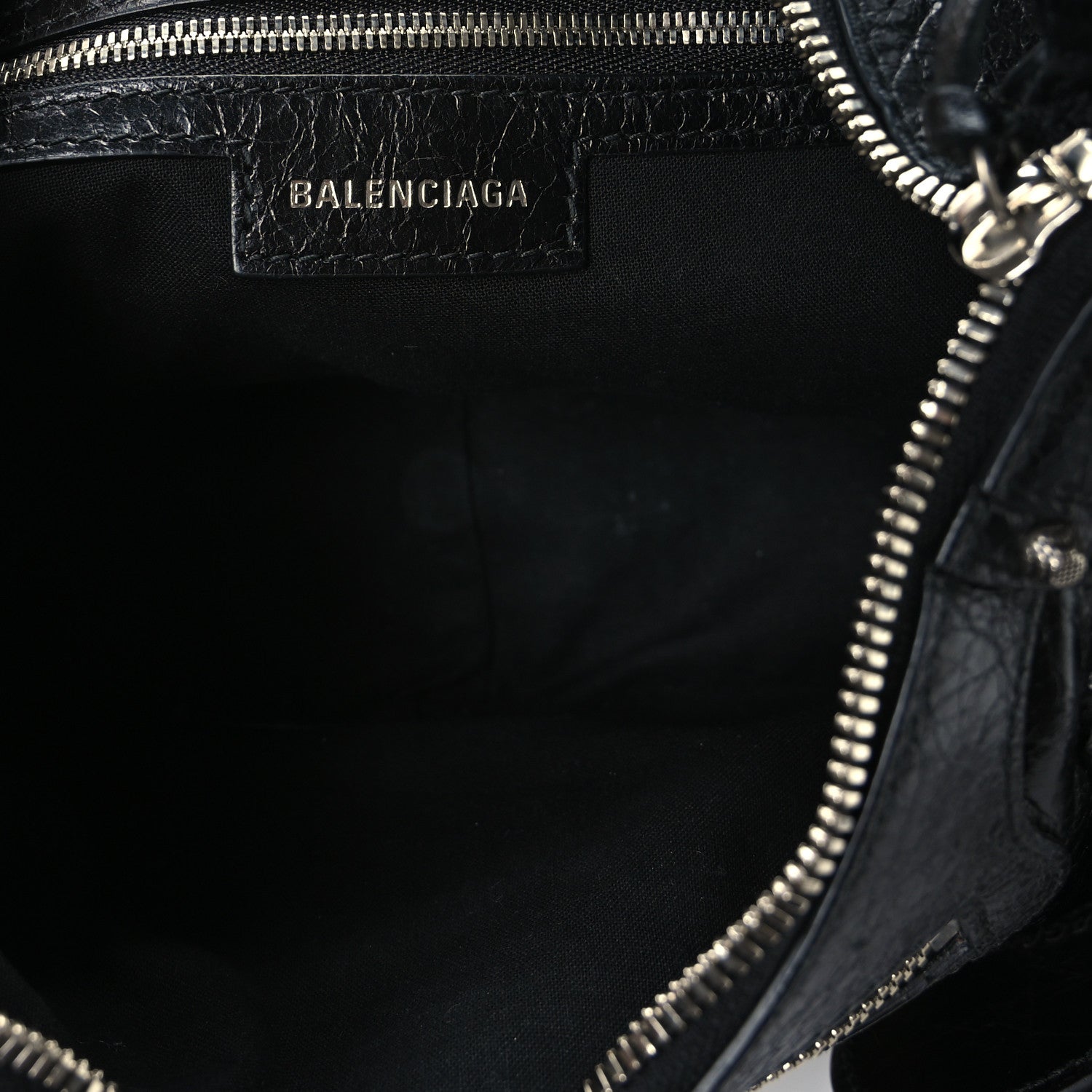 Balenciaga Agneau Arena Small Le Cagole Shoulder Bag Black 7 of 11