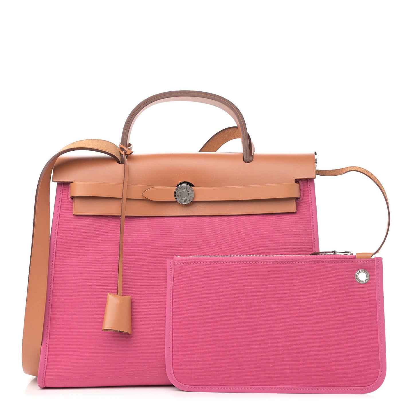 Vache Hunter Toile Herbag Zip 31 PM Rose Lipstick