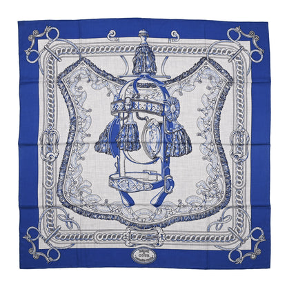 Hermes Cashmere Silk Bride De Cour Remix Shawl 140 1 of 4