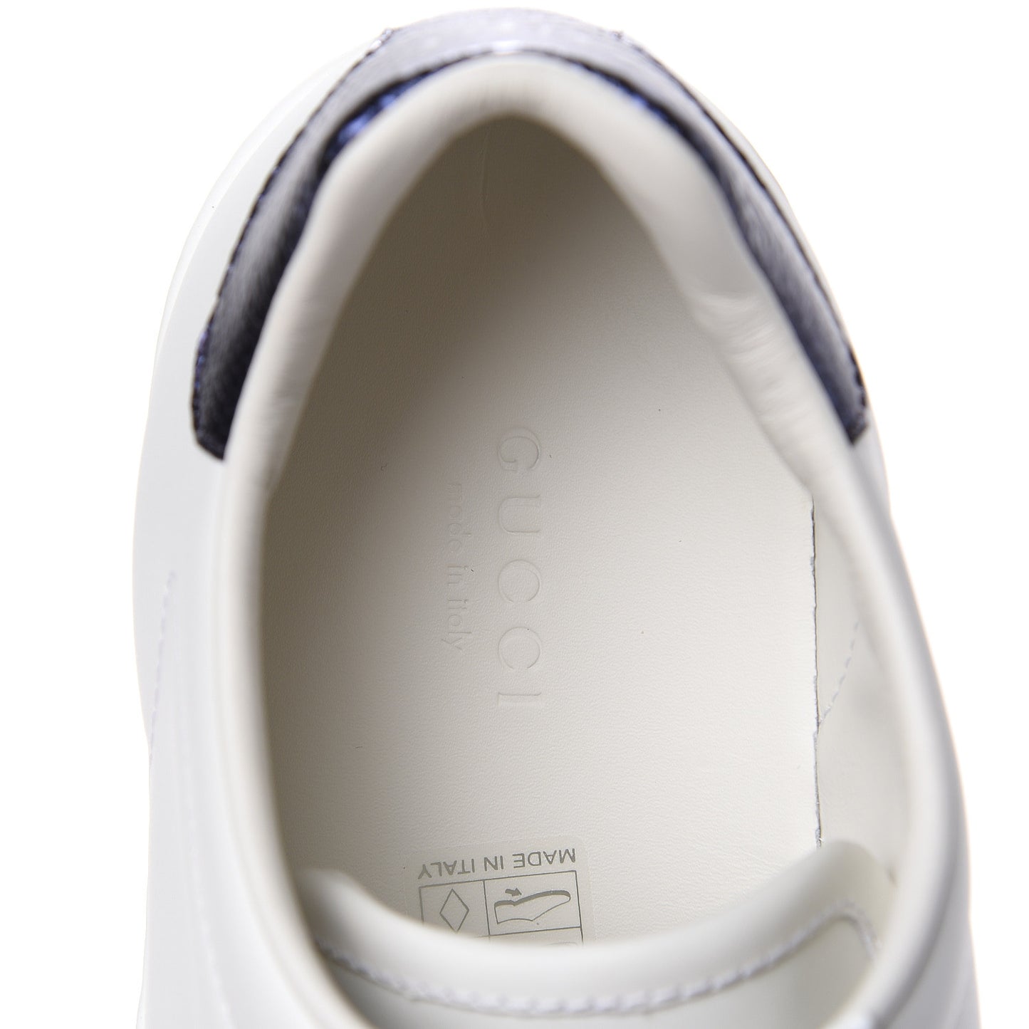 Calfskin Ayers Blind For Love Embroidered Womens Ace Sneakers 37.5 White