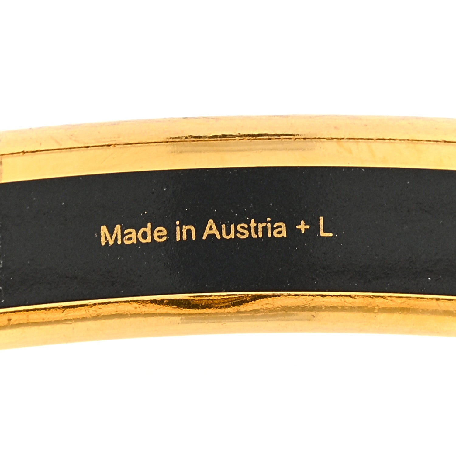 Hermes Enamel Printed Brazil Narrow Bracelet 4 of 4