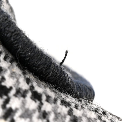 Fendi Wool Vitello Grace Small Houndstooth Small Fendigraphy Hobo Bag Grigio Anthracite 11 of 11