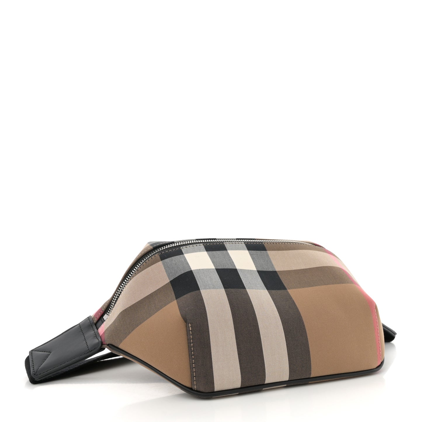 House Check Sonny Bum Bag Taupe Brown