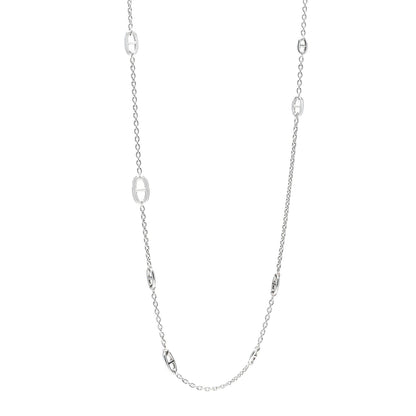 Hermes Sterling Silver Farandole Necklace 120 1 of 4