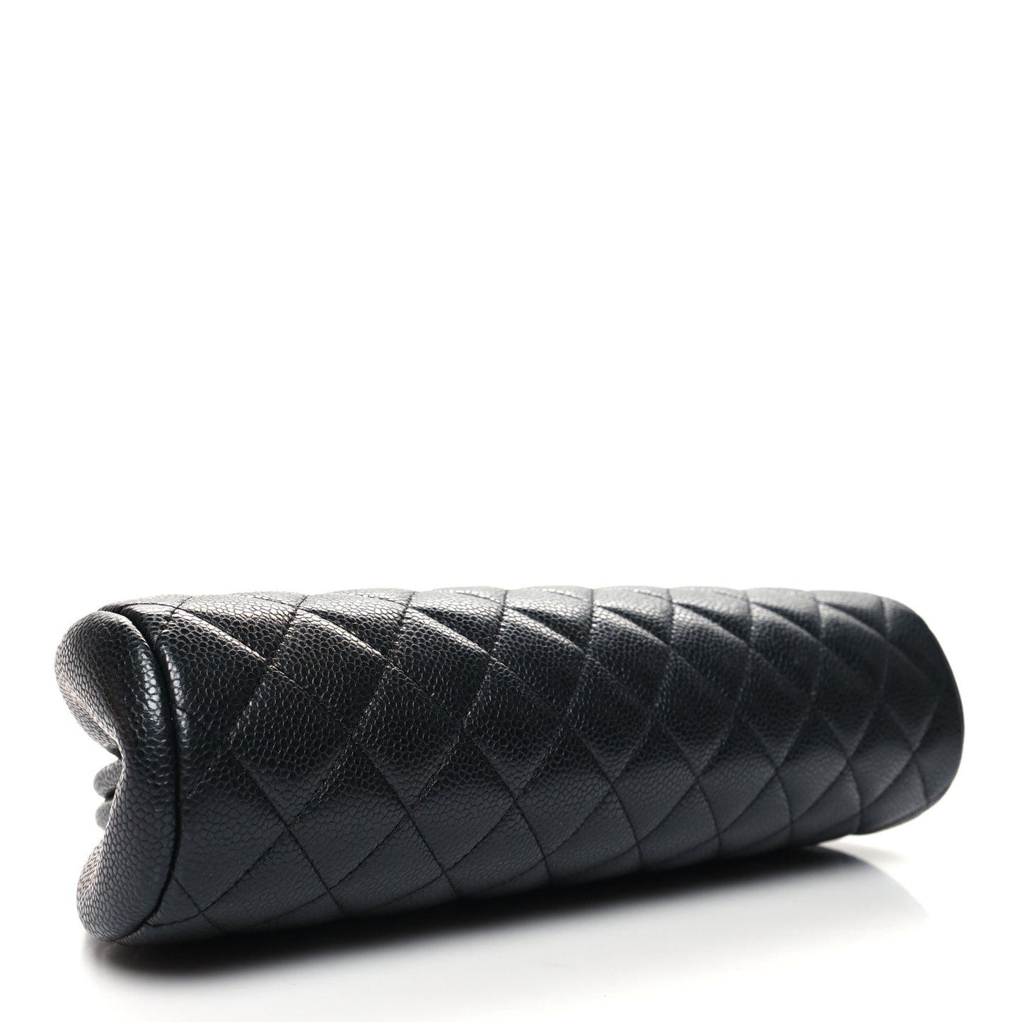 Caviar Quilted Timeless Clutch Black