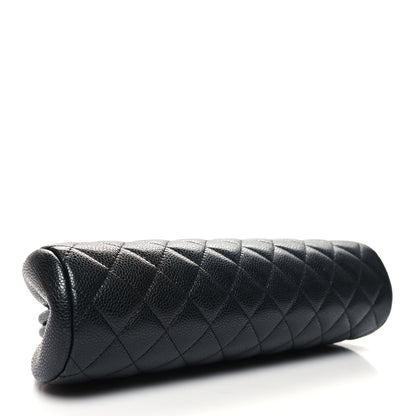 Chanel Caviar Quilted Timeless Clutch Black 4 of 10
