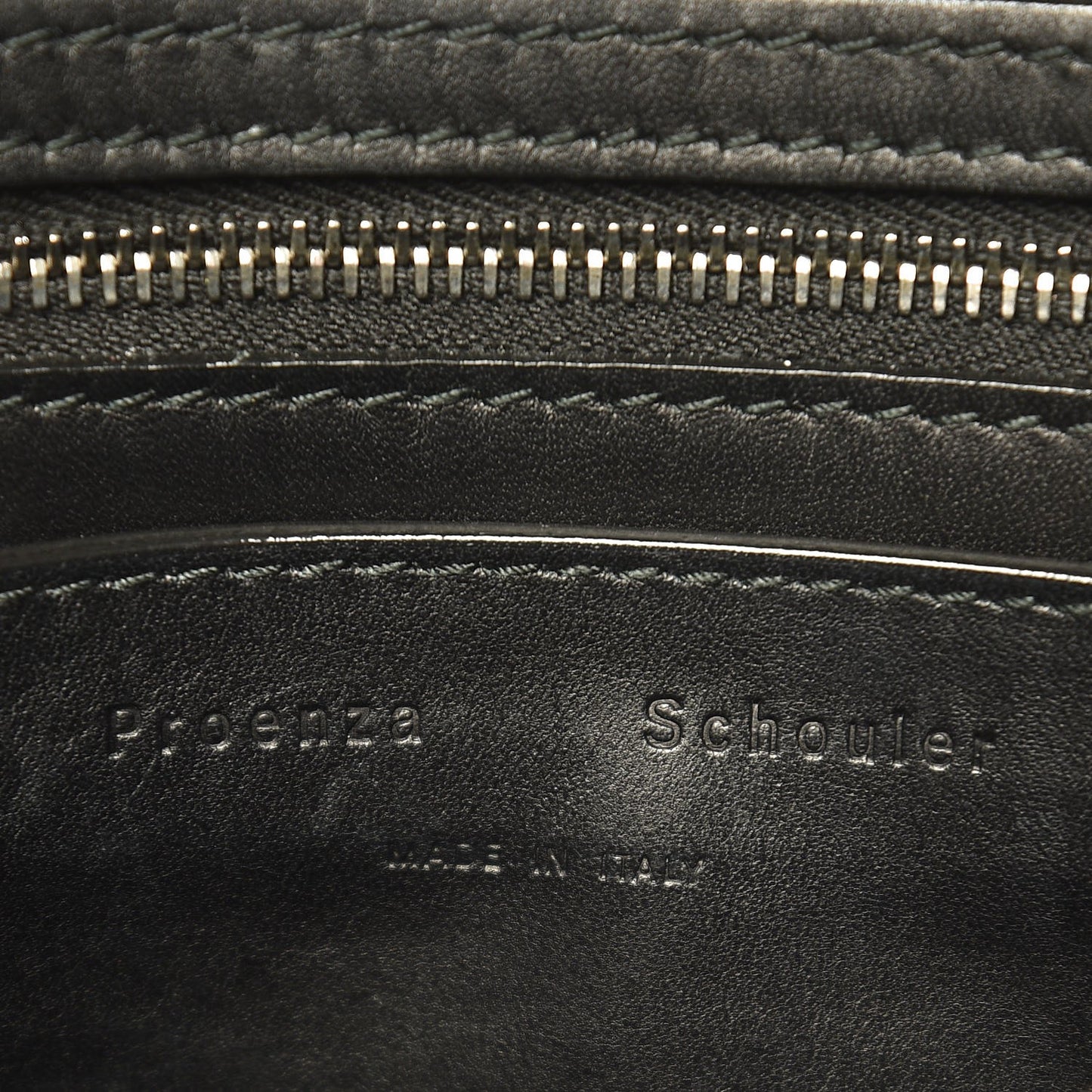 Croc Calfskin Embossed Suede PS Elliot Black Indigo