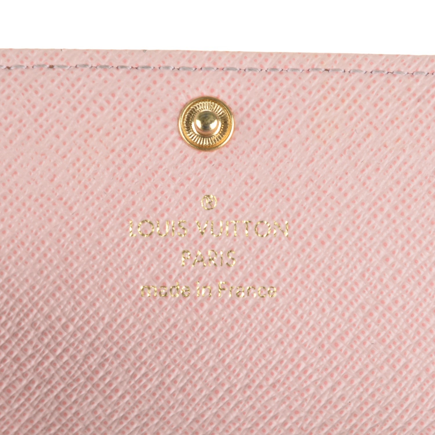 Louis Vuitton Damier Ebene Multicles 6 Key Holder Rose Ballerine 6 of 8