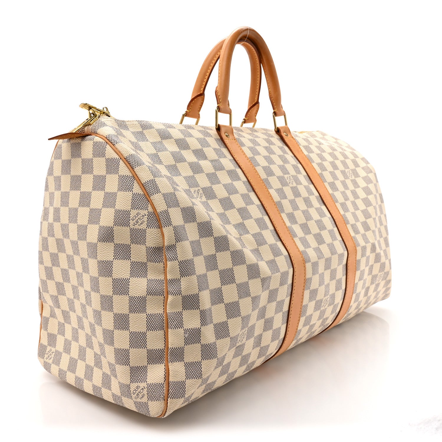 Louis Vuitton Damier Azur Keepall 50 2 of 14