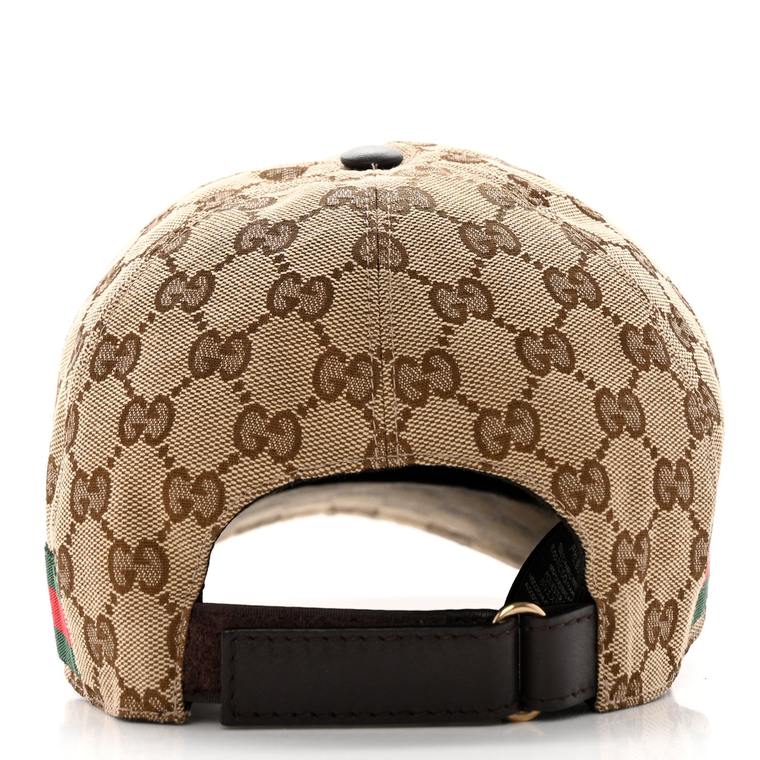 Gucci Monogram Web Baseball Hat M Beige Cocoa 6 of 11