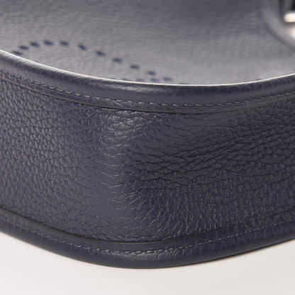 Hermes Taurillon Clemence Evelyne TPM Bleu Nuit 6 of 11