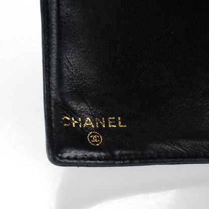 Chanel Caviar CC French Wallet Black 6 of 9