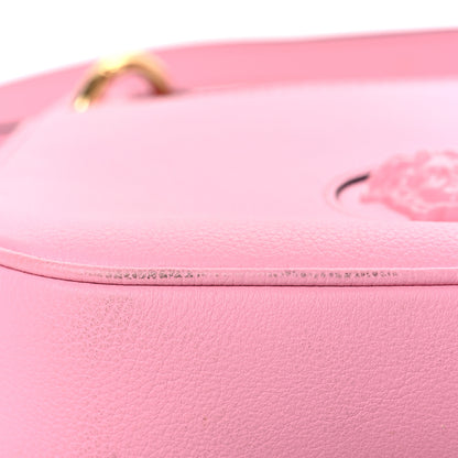 Versace Calfskin La Medusa Small Hobo Crossbody Pink 9 of 10