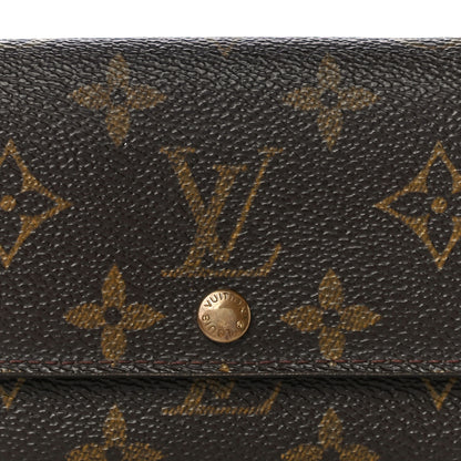 Louis Vuitton Monogram Porte-Monnaie Tresor Wallet 7 of 11