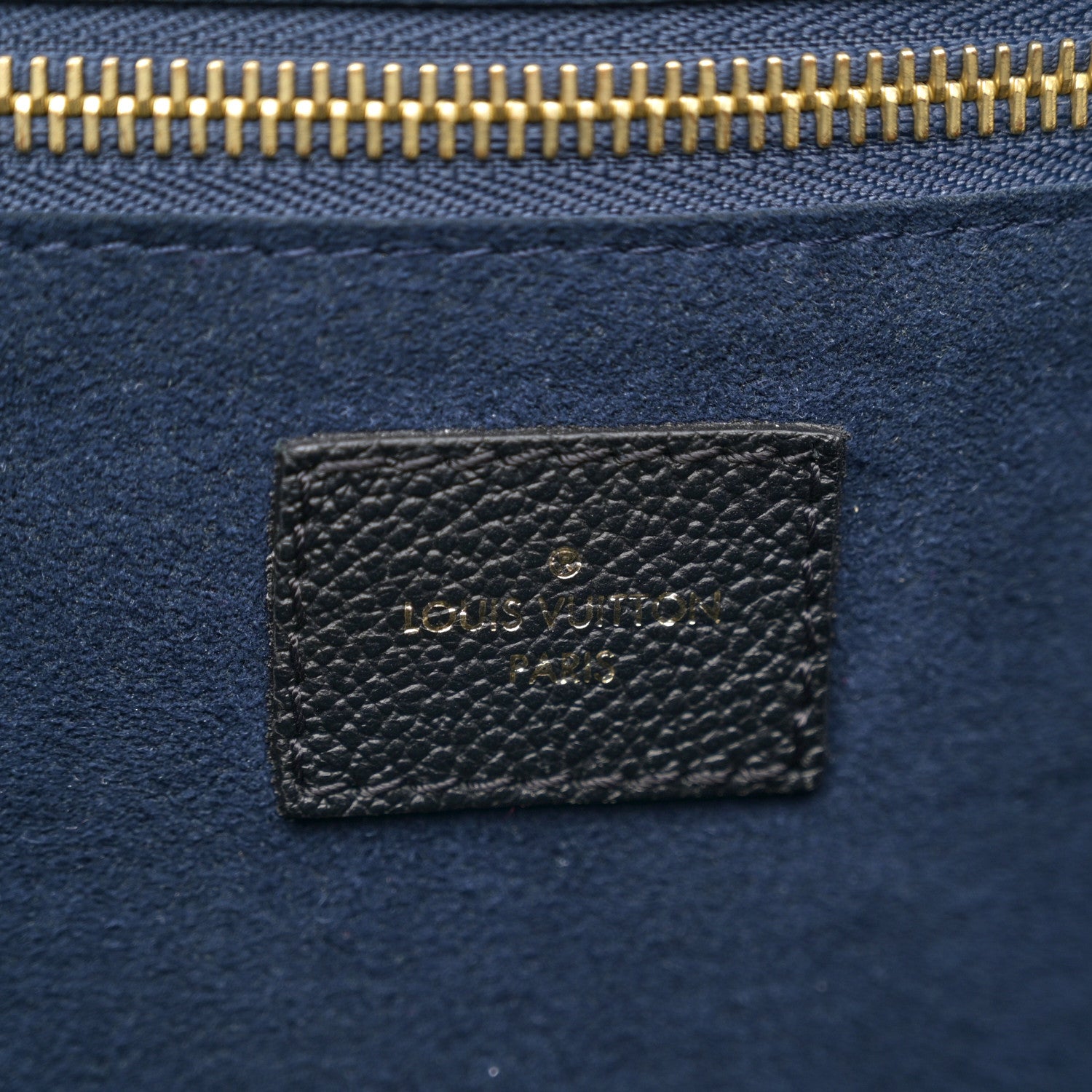 Louis Vuitton Empreinte Monogram Giant Neverfull MM Black 7 of 12