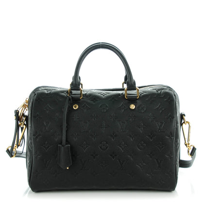 Louis Vuitton Empreinte Speedy Bandouliere 30 Black 1 of 7
