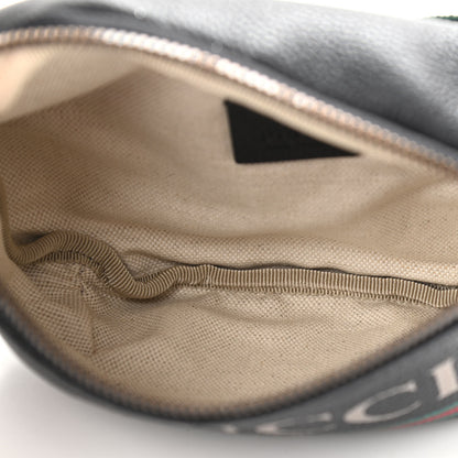 Gucci Grained Calfskin Small Logo Belt Bag Black 4 of 9