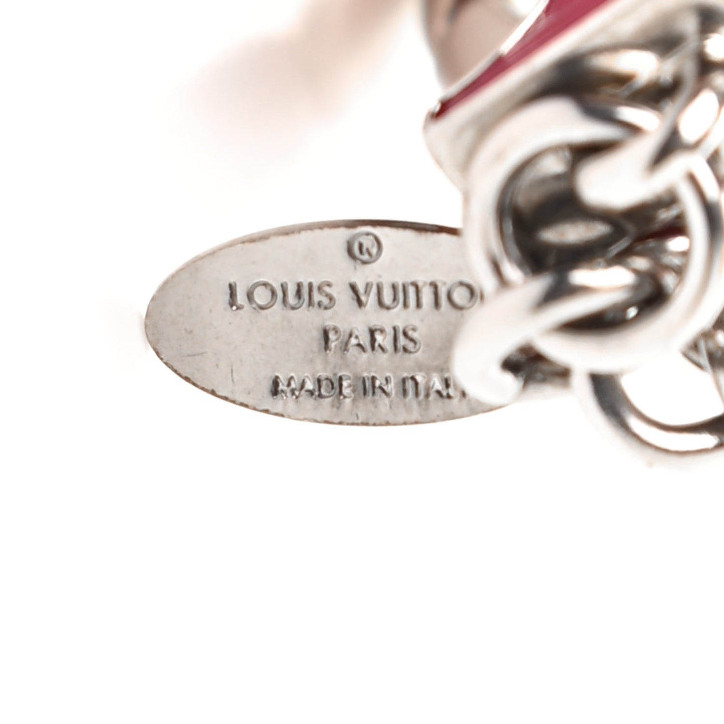 Fleur d Epi Bag Charm Fuchsia