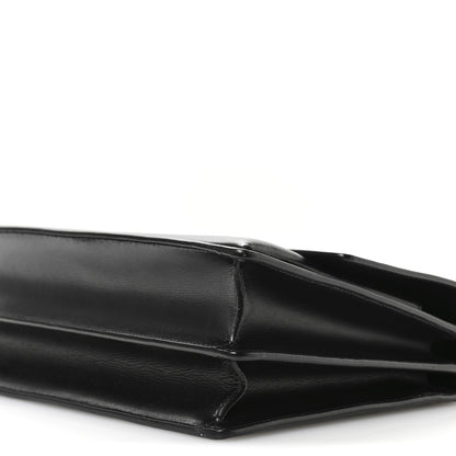Saint Laurent Calfskin Large Monogram Sunset Black 10 of 12