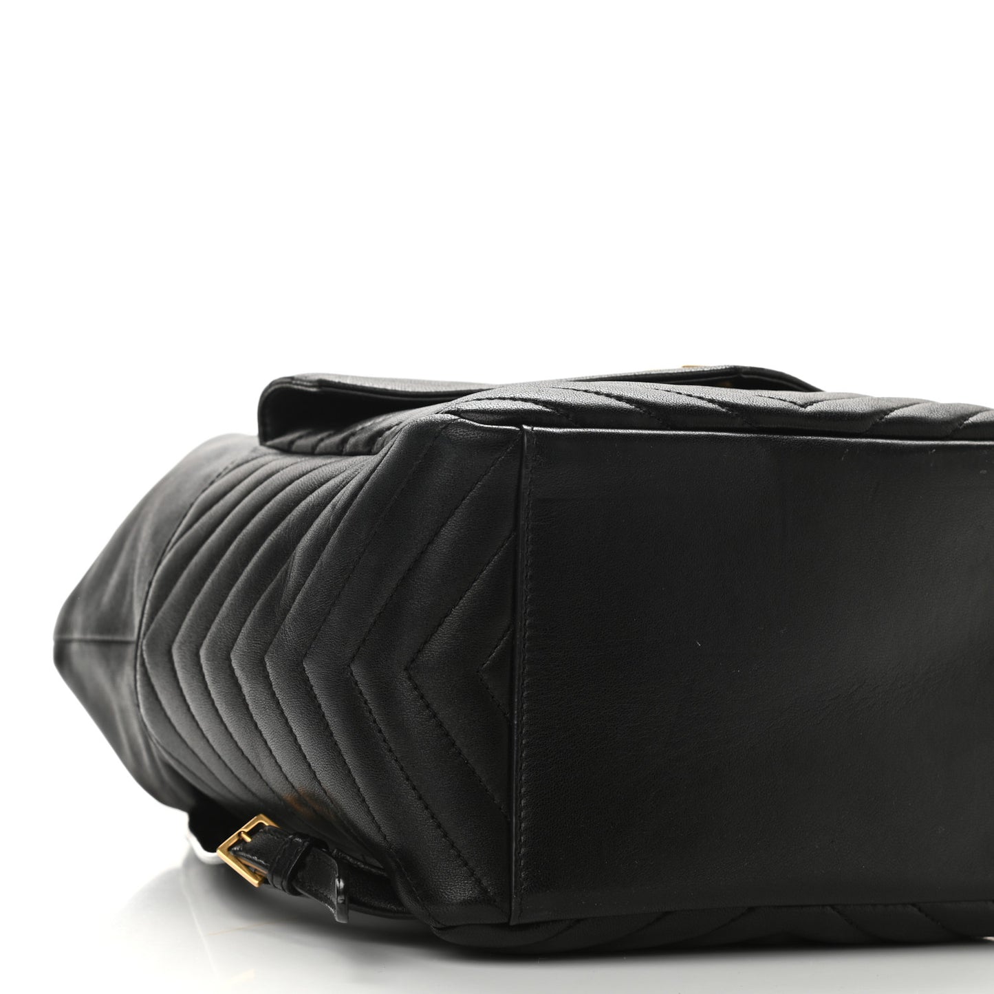 Lambskin Matelasse Monogram Joe Backpack Black