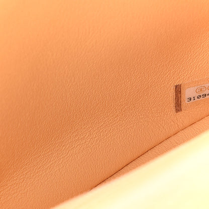Chanel Lambskin Quilted Mini Rectangular Flap Pink Yellow 7 of 11