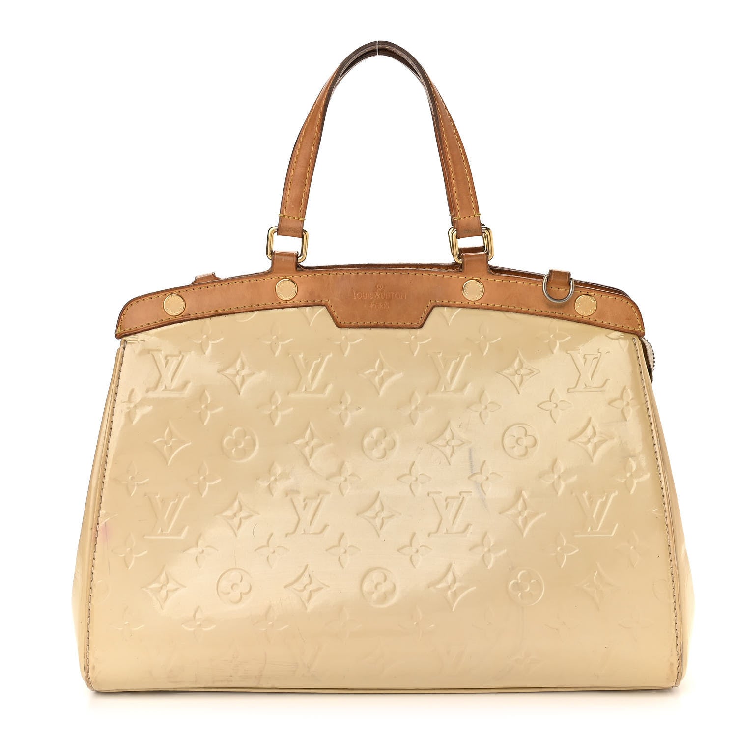 Louis Vuitton Vernis Brea MM Blanc Corail 1 of 24