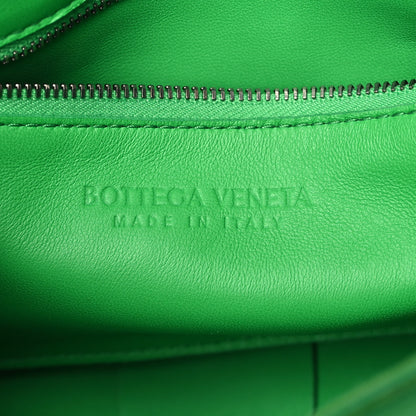 Bottega Veneta Lambskin Maxi Intrecciato Cassette Crossbody Bag Grass 6 of 11