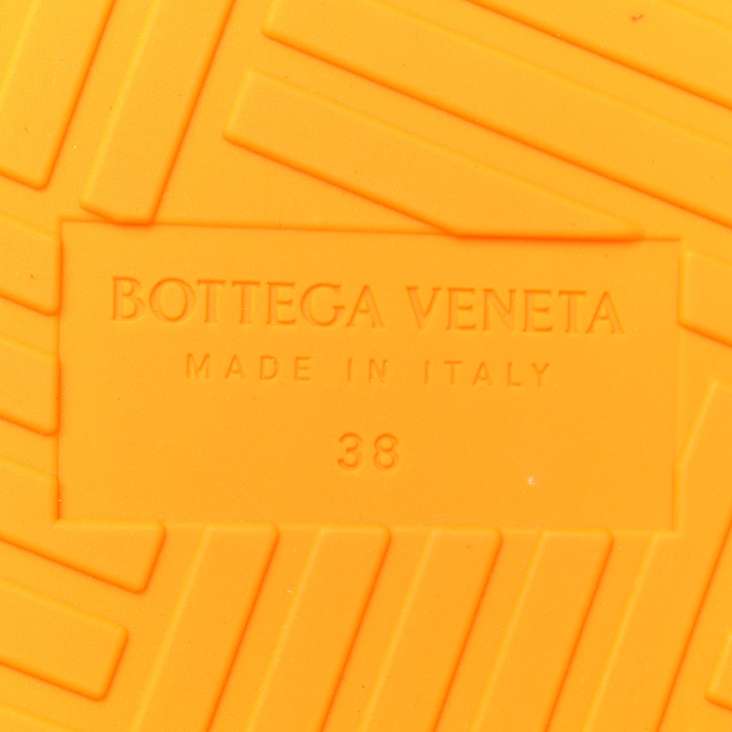 Rubber The Slider Sandals 38 Tangerine