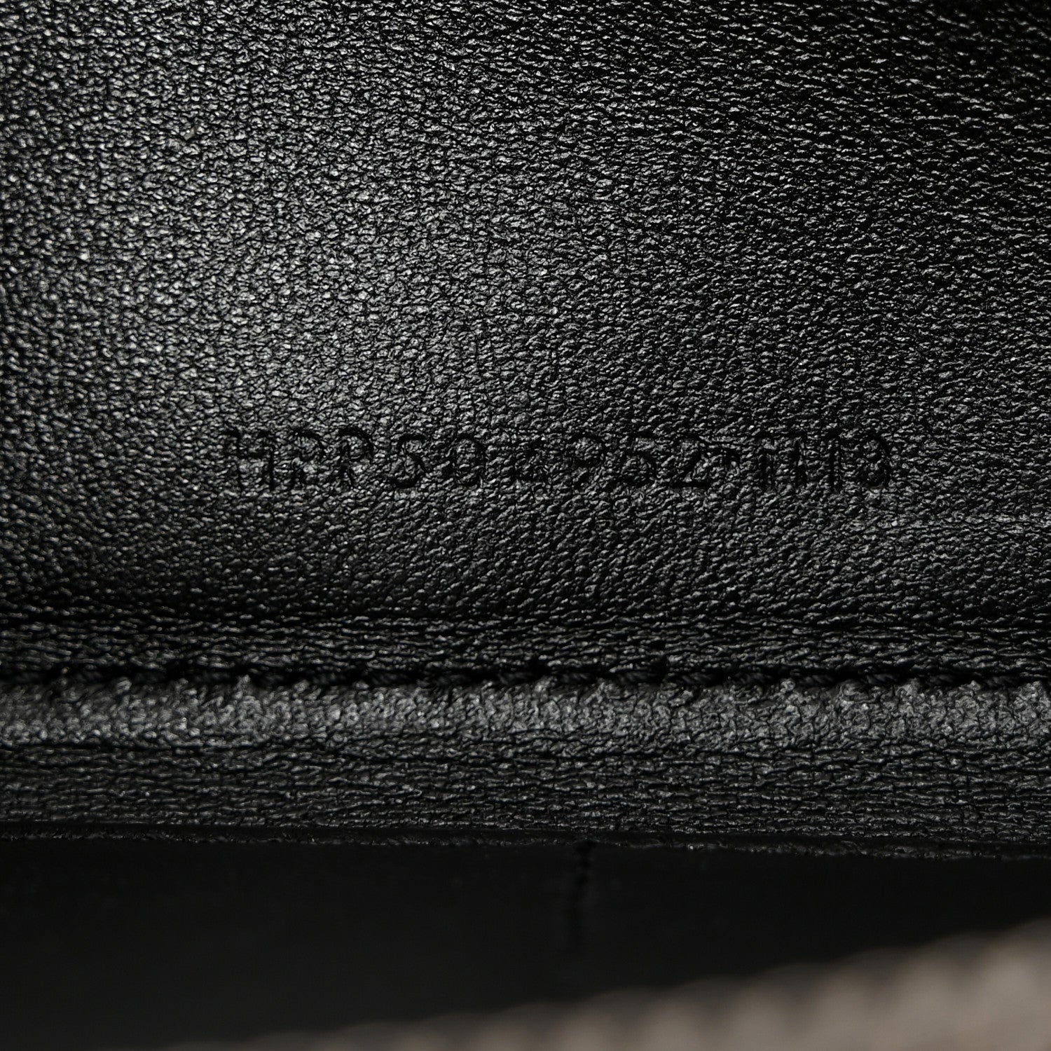 Saint Laurent Calfskin Matelasse Chevron Monogram Zip Around Wallet Black 7 of 7