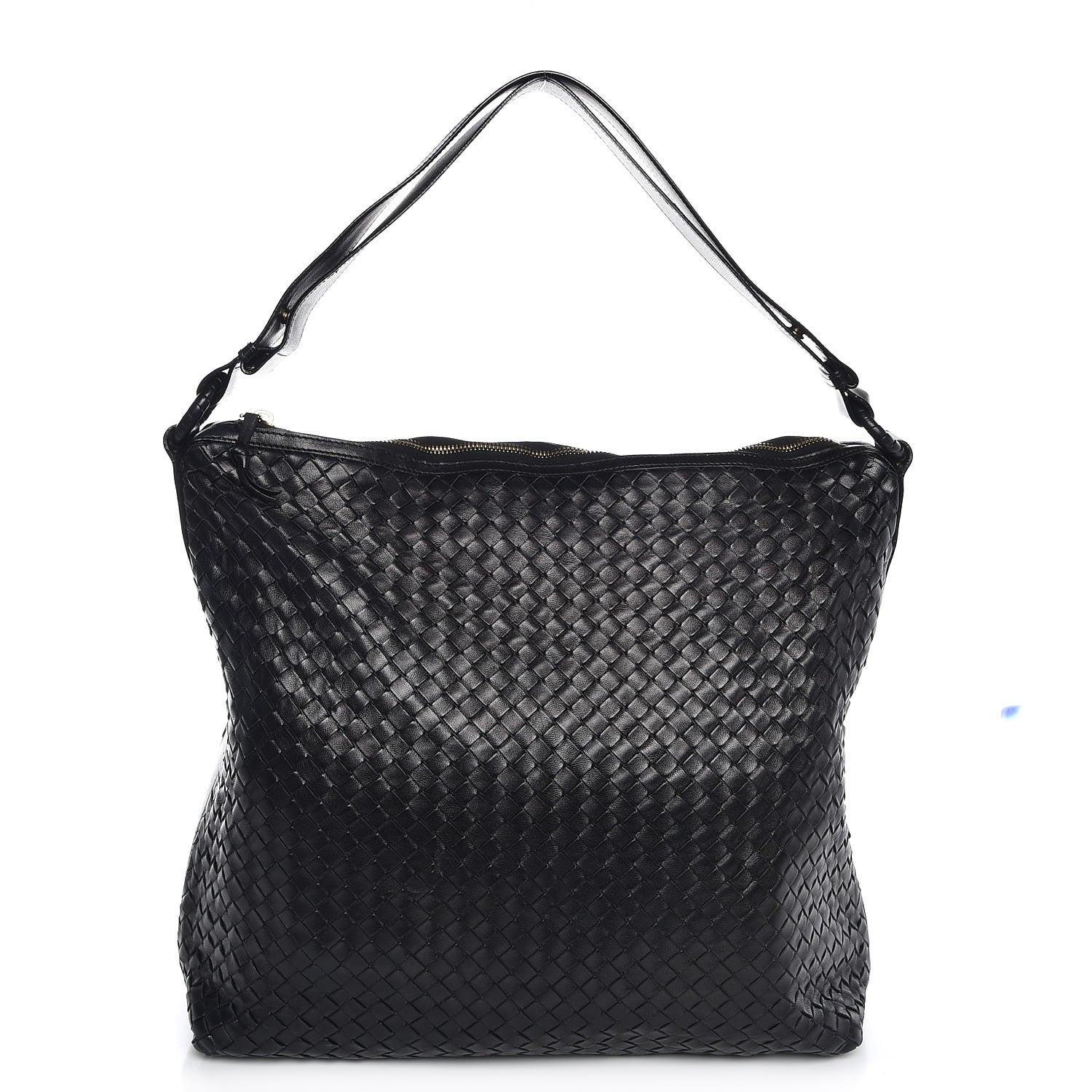 Bottega Veneta Nappa Intrecciato Hobo Black 1 of 8