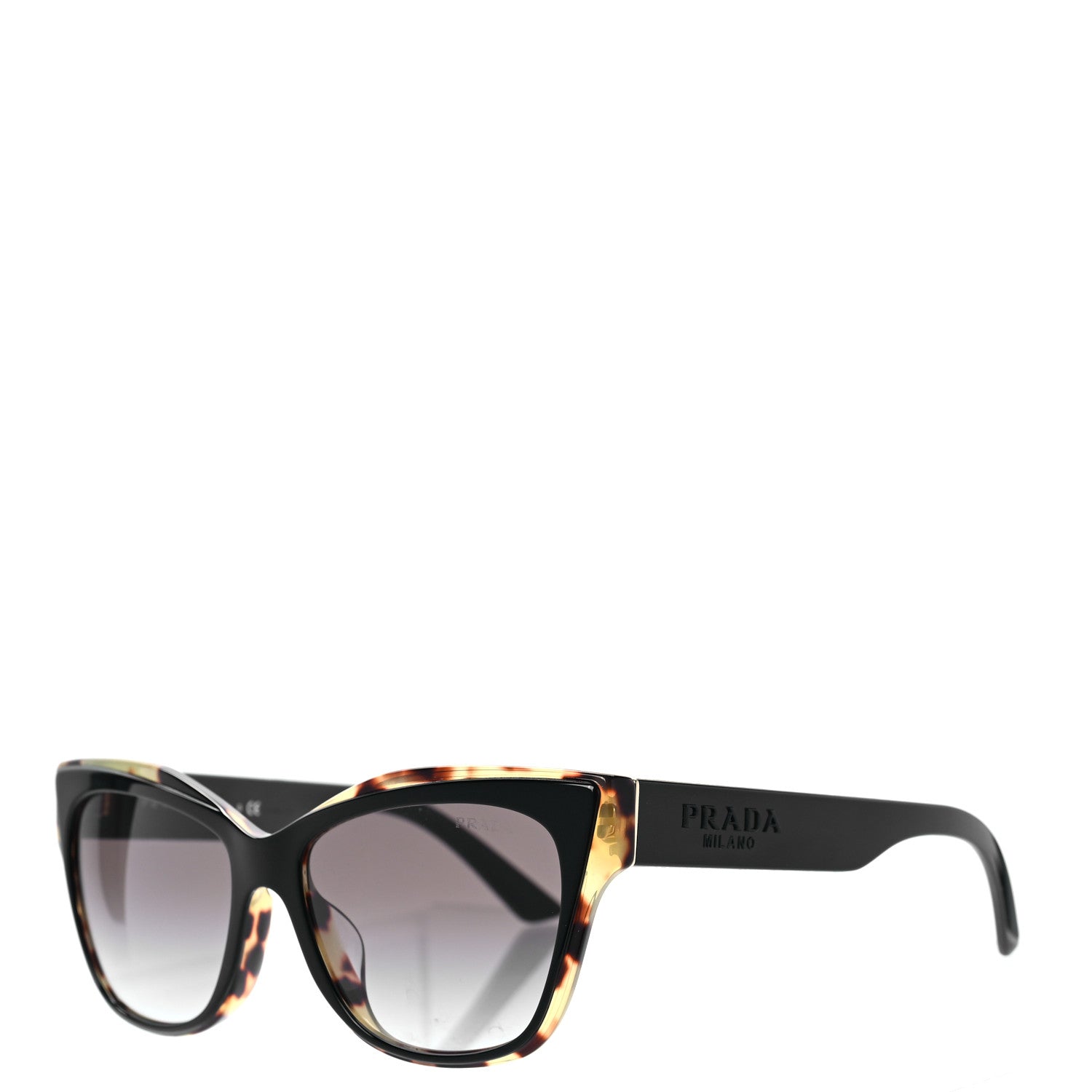 Prada Acetate Cat Eye Sunglasses SPR 23X-F Tortoise 1 of 6