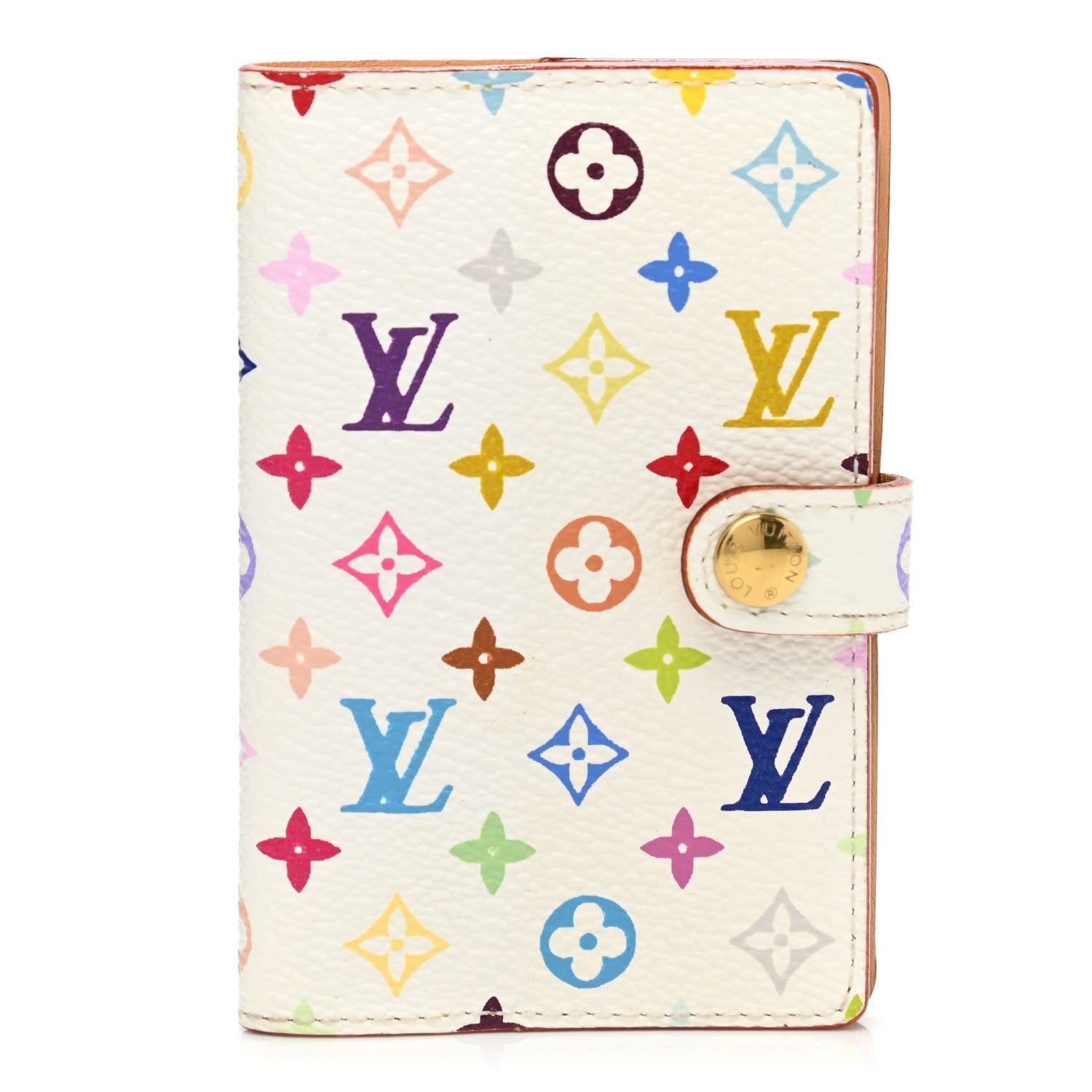 Louis Vuitton Monogram Multicolor Carnet de Bal Mini Agenda Cover White 1 of 7