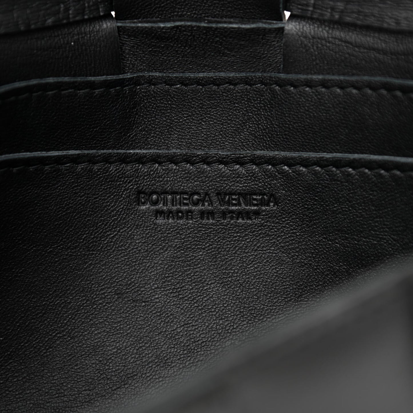 Lambskin Maxi Intrecciato Cassette Crossbody Bag Black