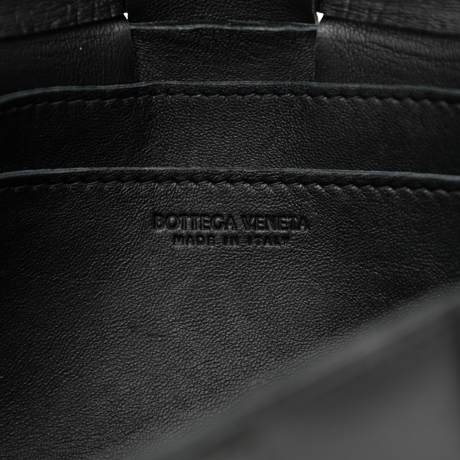 Bottega Veneta Lambskin Maxi Intrecciato Cassette Crossbody Bag Black 6 of 10