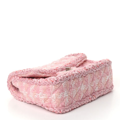 Chanel Tweed Braid Mini Reissue Square Flap Pink 3 of 8