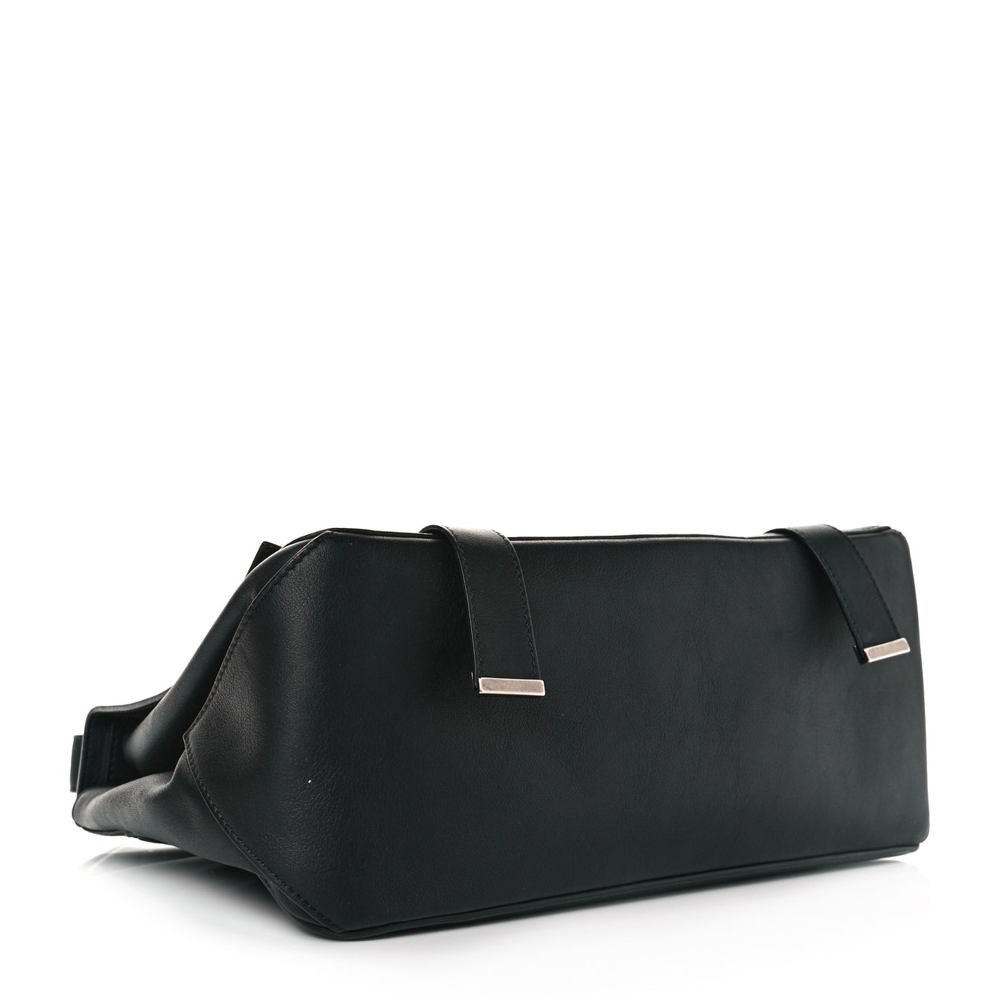 Calfskin Large PS Courier Black