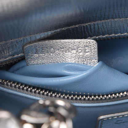Christian Dior Metallic Grained Calfskin Cannage Small Lucky Badges My Lady Dior Silver 7 of 10