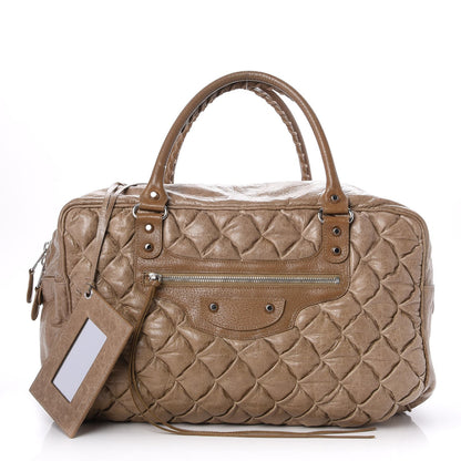Balenciaga Agneau Quilted Matelasse MM Tote 1 of 7