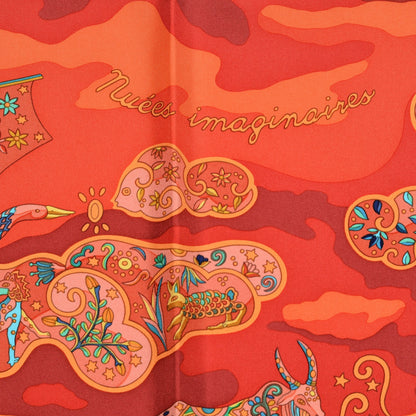 Hermes Silk Nuees Imaginaires Scarf 90 3 of 6