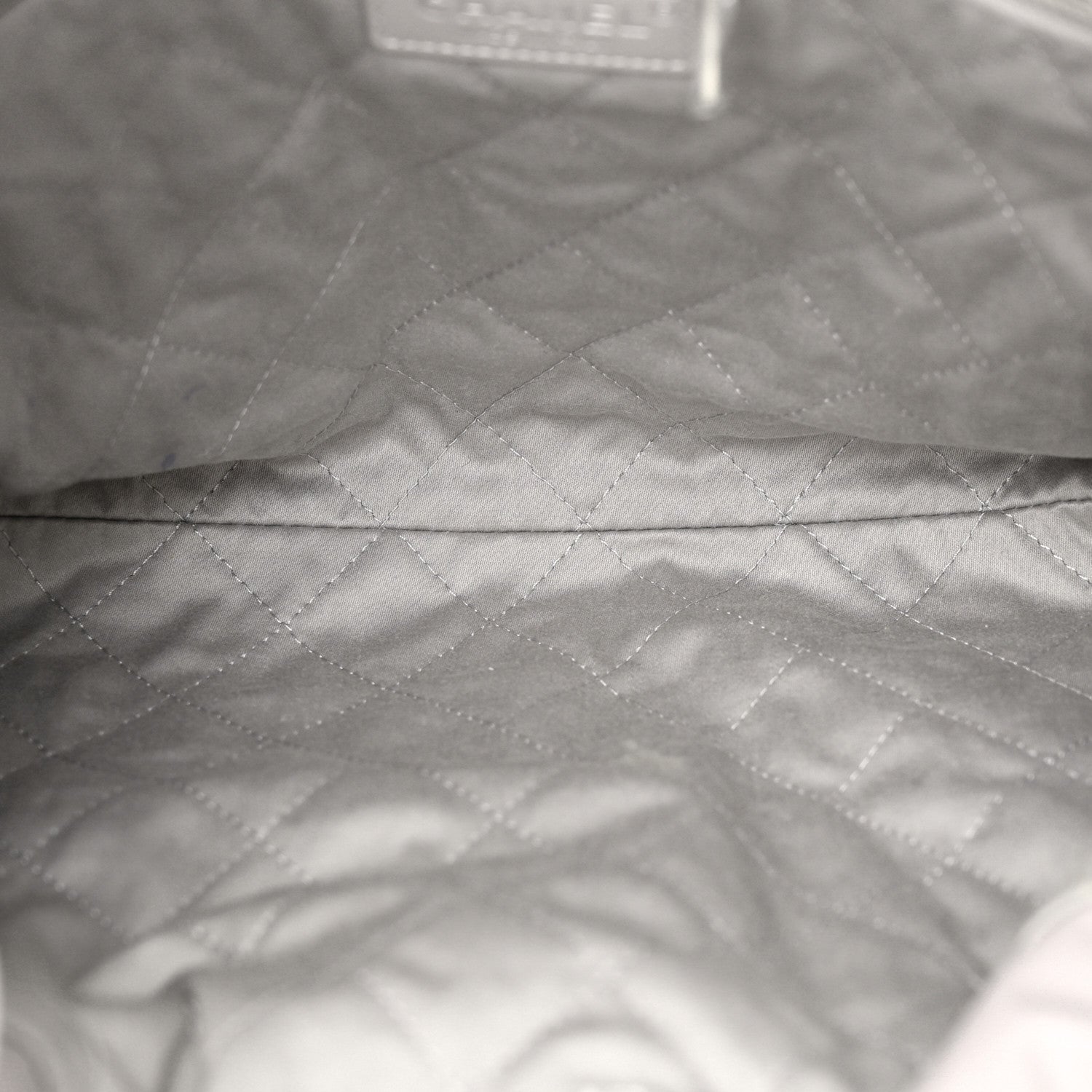 Chanel Shiny Calfskin Quilted Small Chanel 22 Grey 5 of 14